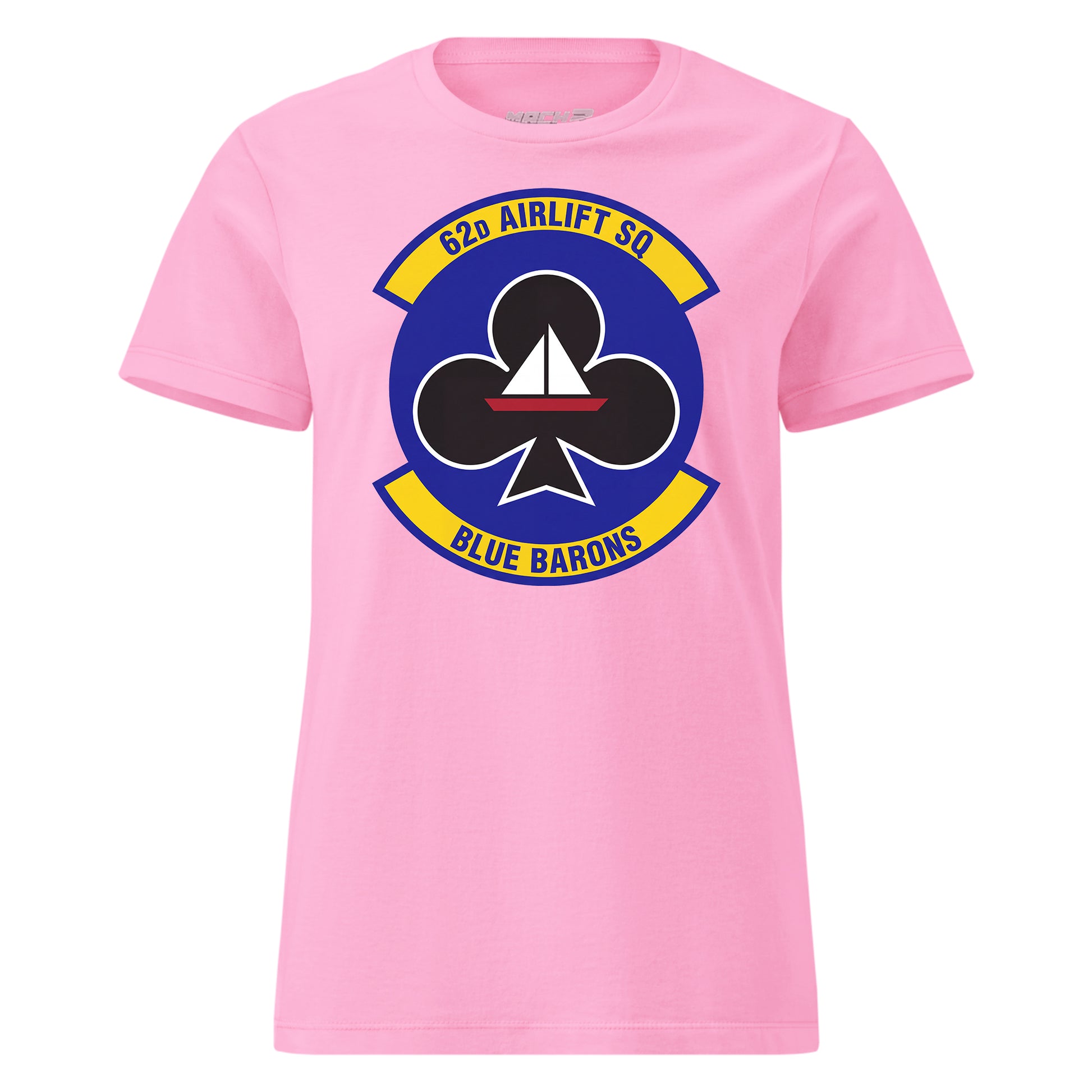 Mach2 Squadron Upload | 62ND AIRLIFT SQUADRON | Womens | Pink | MACH-WOMENS-FRONT-PINK.jpg
