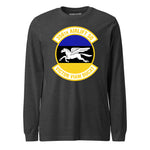 Mach2 Squadron Upload | 356TH AIRLIFT SQUADRON | Long Sleeve | Charcoal Heather | MACH-LONG-SLEEVE-FRONT-CHARCOAL.jpg
