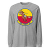 180th Airlift Squadron Long Sleeve T-Shirt - Heather Grey