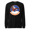 108th Air Refueling Squadron Long Sleeve T-Shirt - Black