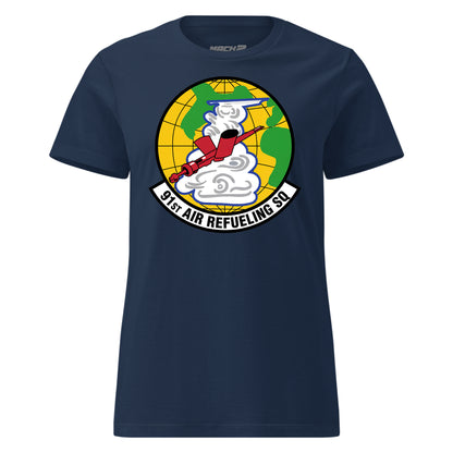 Mach2 Squadron Upload | 91ST AIR REFUELING SQUADRON | Womens | Navy | MACH-WOMENS-FRONT-NAVY.jpg