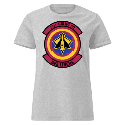 Mach2 Squadron Upload | 21ST AIRLIFT SQUADRON | Womens | Heather Grey | MACH-WOMENS-FRONT-GREY.jpg