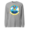 130th Airlift Squadron Long Sleeve T-Shirt - Heather Grey