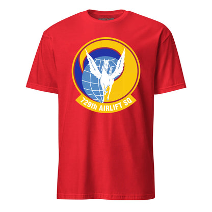 Mach2 Squadron Upload | 729TH AIRLIFT SQUADRON | T-Shirt | Red | MACH-SHORT-SLEEVE-FRONT-RED.jpg