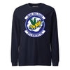 37th Airlift Squadron Long Sleeve T-Shirt - Navy