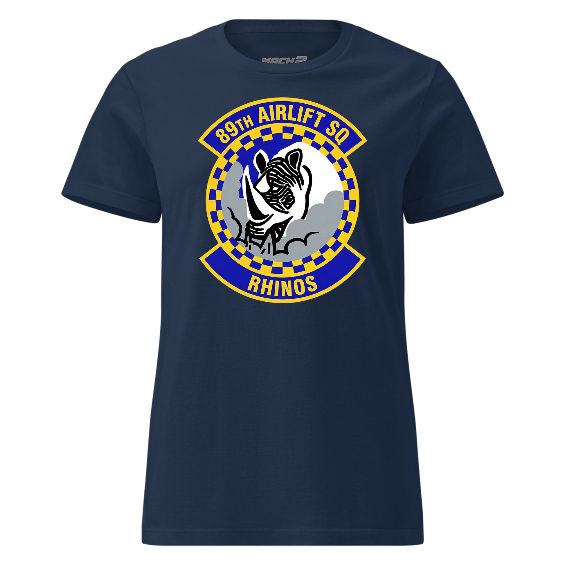 Mach2 Squadron Upload | 89TH AIRLIFT SQUADRON | Womens | Navy | MACH-WOMENS-FRONT-NAVY.jpg