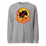 Mach2 Squadron Upload | 465TH AIR REFUELING SQUADRON | Long Sleeve | Heather Grey | MACH-LONG-SLEEVE-FRONT-GREY.jpg