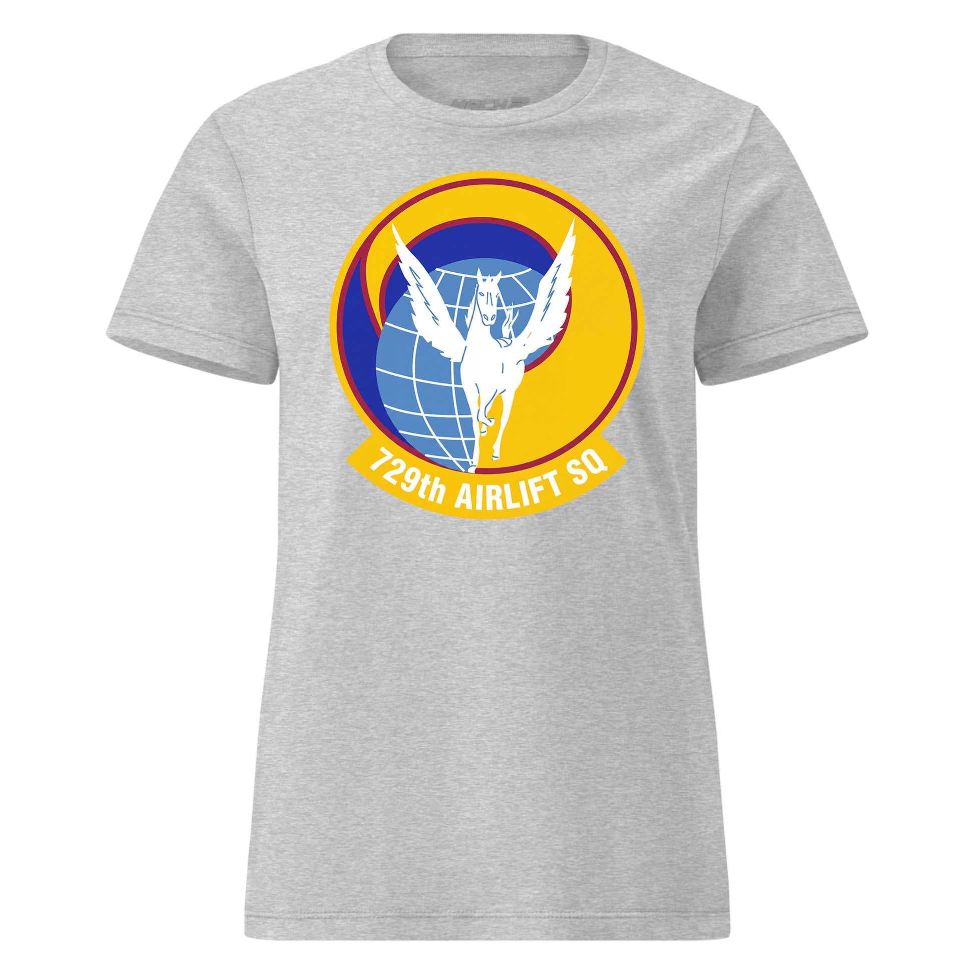 Mach2 Squadron Upload | 729TH AIRLIFT SQUADRON | Womens | Heather Grey | MACH-WOMENS-FRONT-GREY.jpg