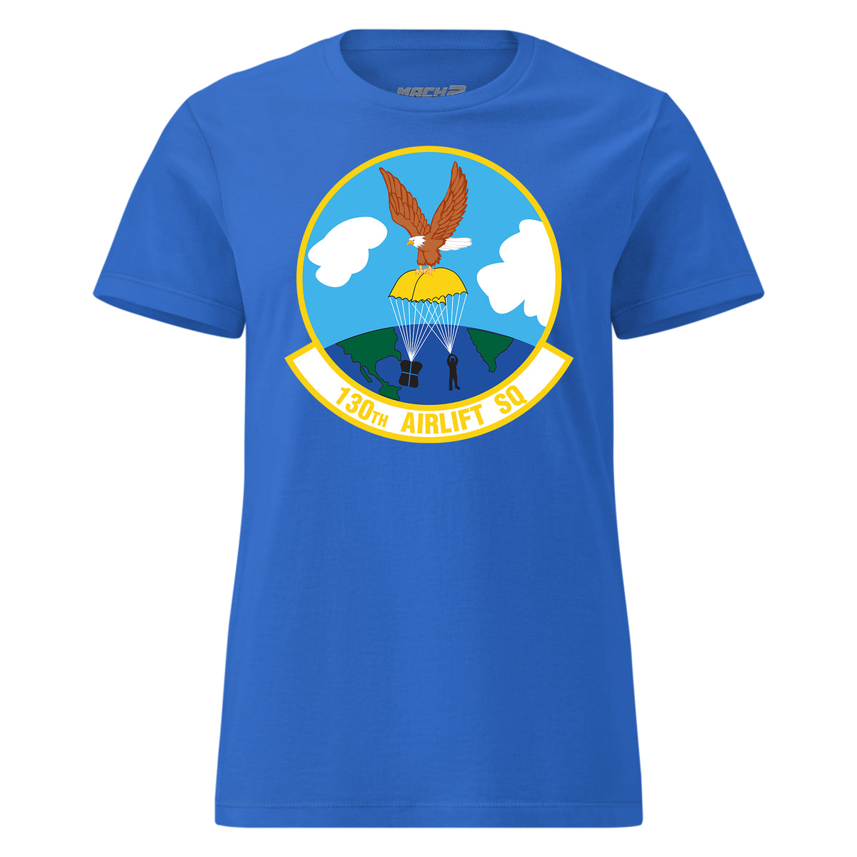 Mach2 Squadron Upload | 130TH AIRLIFT SQUADRON | Womens | Royal | MACH-WOMENS-FRONT-ROYAL.jpg