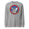 4th Airlift Squadron Long Sleeve T-Shirt - Heather Grey