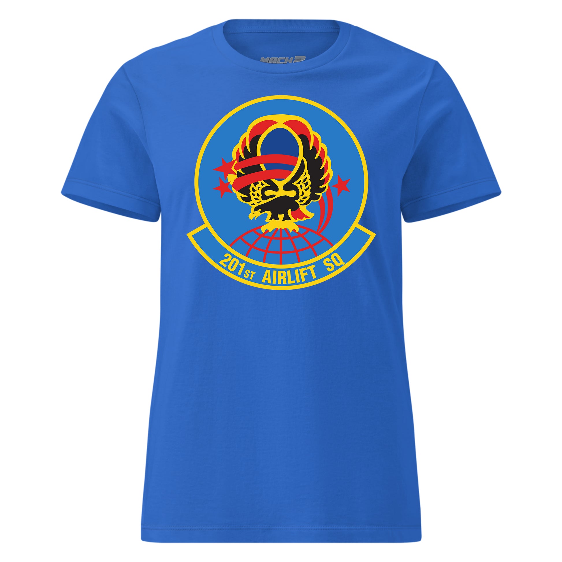Mach2 Squadron Upload | 201ST AIRLIFT SQUADRON | Womens | Royal | MACH-WOMENS-FRONT-ROYAL.jpg
