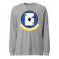 Mach2 Squadron Upload | 116TH AIR REFUELING SQUADRON | Long Sleeve | Heather Grey | MACH-LONG-SLEEVE-FRONT-GREY.jpg