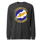 Mach2 Squadron Upload | 40TH AIRLIFT SQUADRON | Long Sleeve | Charcoal Heather | MACH-LONG-SLEEVE-FRONT-CHARCOAL.jpg