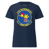 191st Air Refueling Squadron Womens T-Shirt - Navy