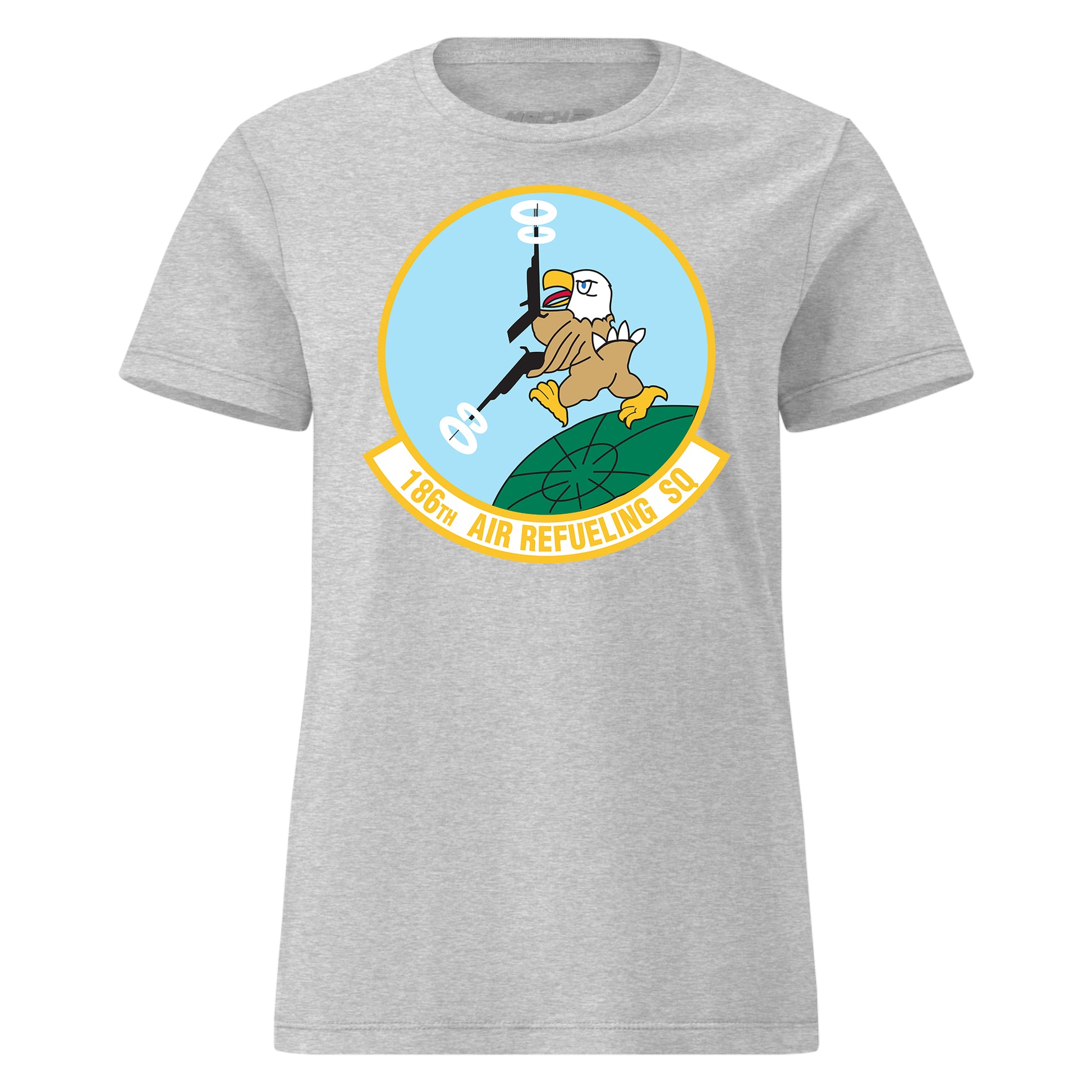 Mach2 Squadron Upload | 186TH AIRLIFT SQUADRON | Womens | Heather Grey | MACH-WOMENS-FRONT-GREY.jpg