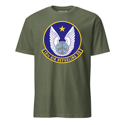 Mach2 Squadron Upload | 18TH AIR REFUELING SQUADRON | T-Shirt | OD Green | MACH-SHORT-SLEEVE-FRONT-OD.jpg