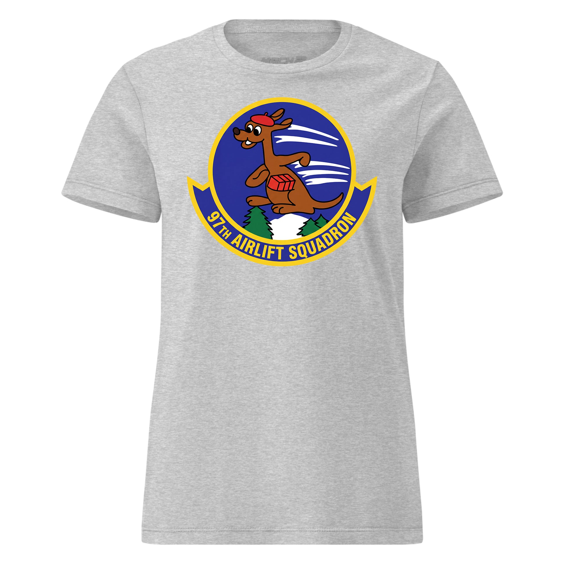 Mach2 Squadron Upload | 97TH AIRLIFT SQUADRON | Womens | Heather Grey | MACH-WOMENS-FRONT-GREY.jpg
