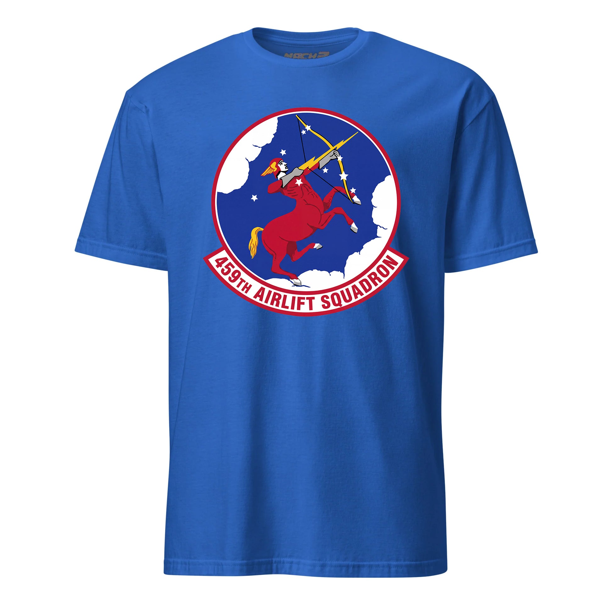 Mach2 Squadron Upload | 459TH AIRLIFT SQUADRON | T-Shirt | Royal | MACH-SHORT-SLEEVE-FRONT-ROYAL.jpg
