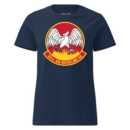 Mach2 Squadron Upload | 64TH AIR REFUELING SQUADRON | Womens | Navy | MACH-WOMENS-FRONT-NAVY.jpg