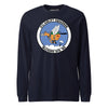8th Airlift Squadron Long Sleeve T-Shirt - Navy