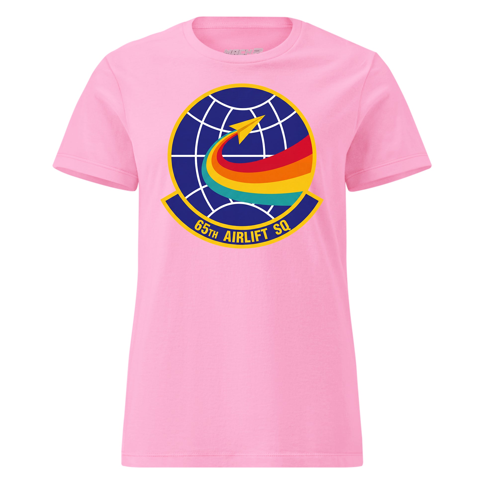 Mach2 Squadron Upload | 65TH AIRLIFT SQUADRON | Womens | Pink | MACH-WOMENS-FRONT-PINK.jpg