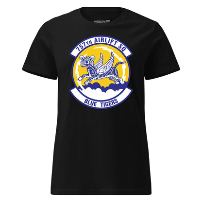 Mach2 Squadron Upload | 757TH AIRLIFT SQUADRON | Womens | Black | MACH-WOMENS-FRONT-BLACK.jpg