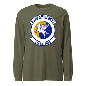 Mach2 Squadron Upload | 6TH AIR REFUELING SQUADRON | Long Sleeve | OD Green | MACH-LONG-SLEEVE-FRONT-OD.jpg