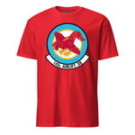Mach2 Squadron Upload | 143RD AIRLIFT SQUADRON | T-Shirt | Red | MACH-SHORT-SLEEVE-FRONT-RED.jpg
