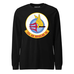 Mach2 Squadron Upload | 153RD AIR REFUELING SQUADRON | Long Sleeve | Black | MACH-LONG-SLEEVE-FRONT-BLACK.jpg
