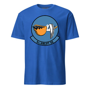 Mach2 Squadron Upload | 9TH AIRLIFT SQUADRON | T-Shirt | Royal | MACH-SHORT-SLEEVE-FRONT-ROYAL.jpg