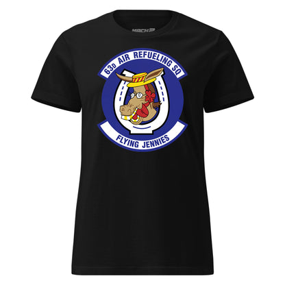 Mach2 Squadron Upload | 63RD AIR REFUELING SQUADRON | Womens | Black | MACH-WOMENS-FRONT-BLACK.jpg