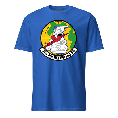 Mach2 Squadron Upload | 91ST AIR REFUELING SQUADRON | T-Shirt | Royal | MACH-SHORT-SLEEVE-FRONT-ROYAL.jpg