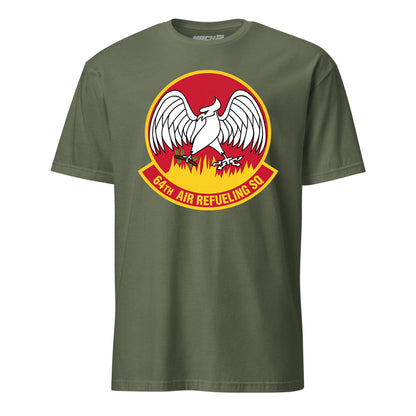 Mach2 Squadron Upload | 64TH AIR REFUELING SQUADRON | T-Shirt | OD Green | MACH-SHORT-SLEEVE-FRONT-OD.jpg