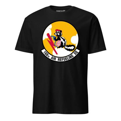 Mach2 Squadron Upload | 168TH AIR REFUELING SQUADRON | T-Shirt | Black | MACH-SHORT-SLEEVE-FRONT-BLACK.jpg
