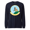 186th Airlift Squadron Long Sleeve T-Shirt - Navy