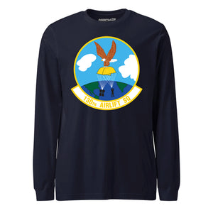 Mach2 Squadron Upload | 130TH AIRLIFT SQUADRON | Long Sleeve | Navy | MACH-LONG-SLEEVE-FRONT-NAVY.jpg