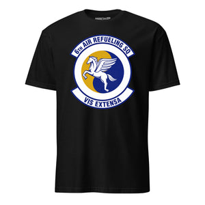 Mach2 Squadron Upload | 6TH AIR REFUELING SQUADRON | T-Shirt | Black | MACH-SHORT-SLEEVE-FRONT-BLACK.jpg