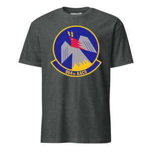 Mach2 Squadron Upload | 964TH AIRBORNE AIR CONTROL SQUADRON | T-Shirt | Charcoal Heather | MACH-SHORT-SLEEVE-FRONT-CHARCOAL.jpg
