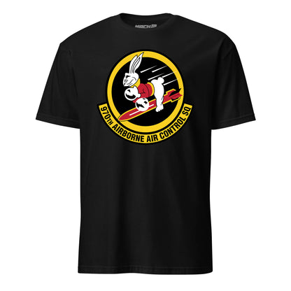 Mach2 Squadron Upload | 970TH AIRBORNE AIR CONTROL SQUADRON | T-Shirt | Black | MACH-SHORT-SLEEVE-FRONT-BLACK.jpg