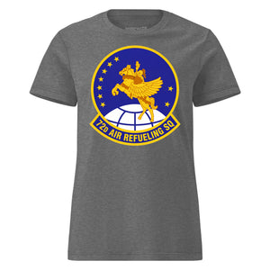 Mach2 Squadron Upload | 72ND AIR REFUELING SQUADRON | Womens | Charcoal Heather | MACH-WOMENS-FRONT-CHARCOAL.jpg