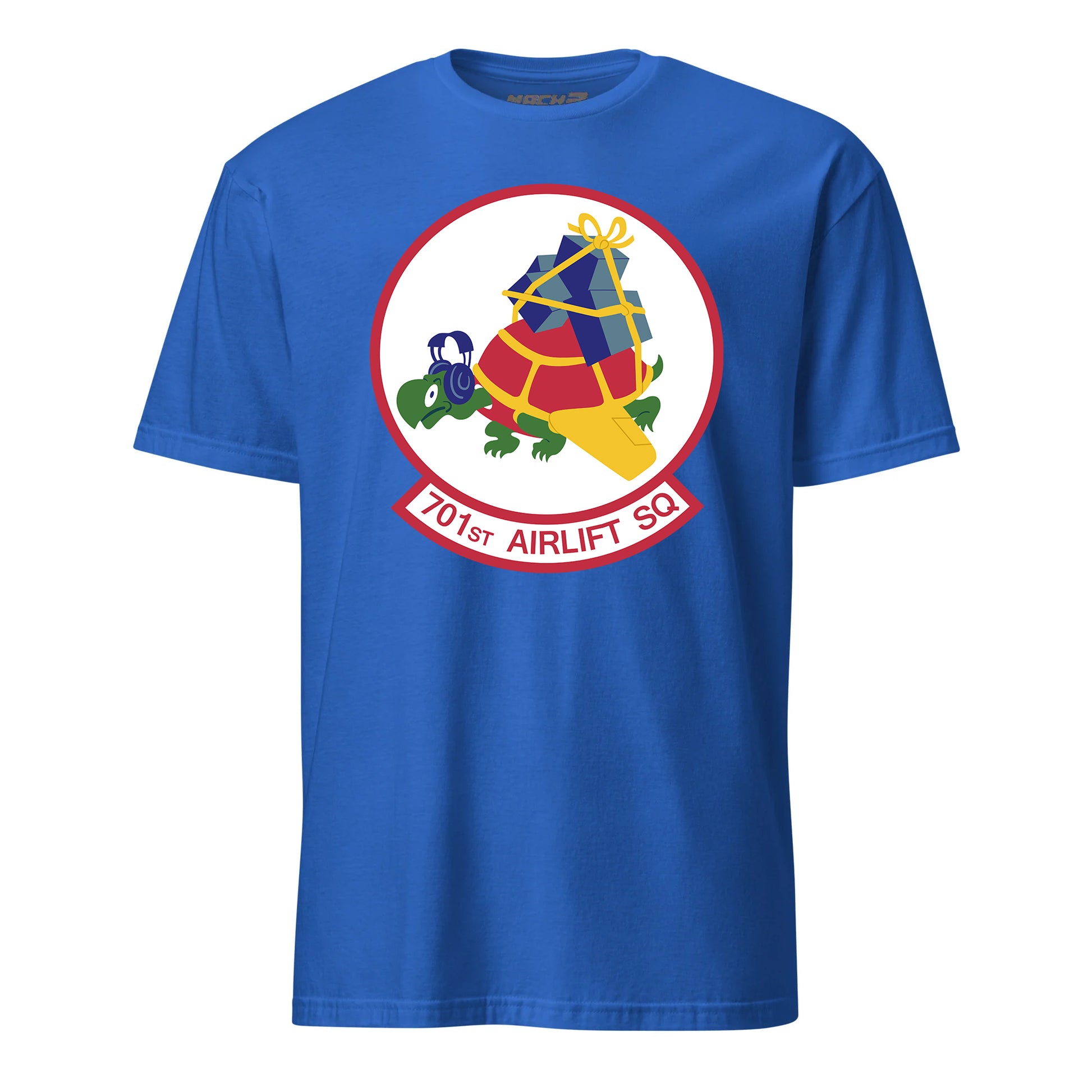 Mach2 Squadron Upload | 701ST AIRLIFT SQUADRON | T-Shirt | Royal | MACH-SHORT-SLEEVE-FRONT-ROYAL.jpg