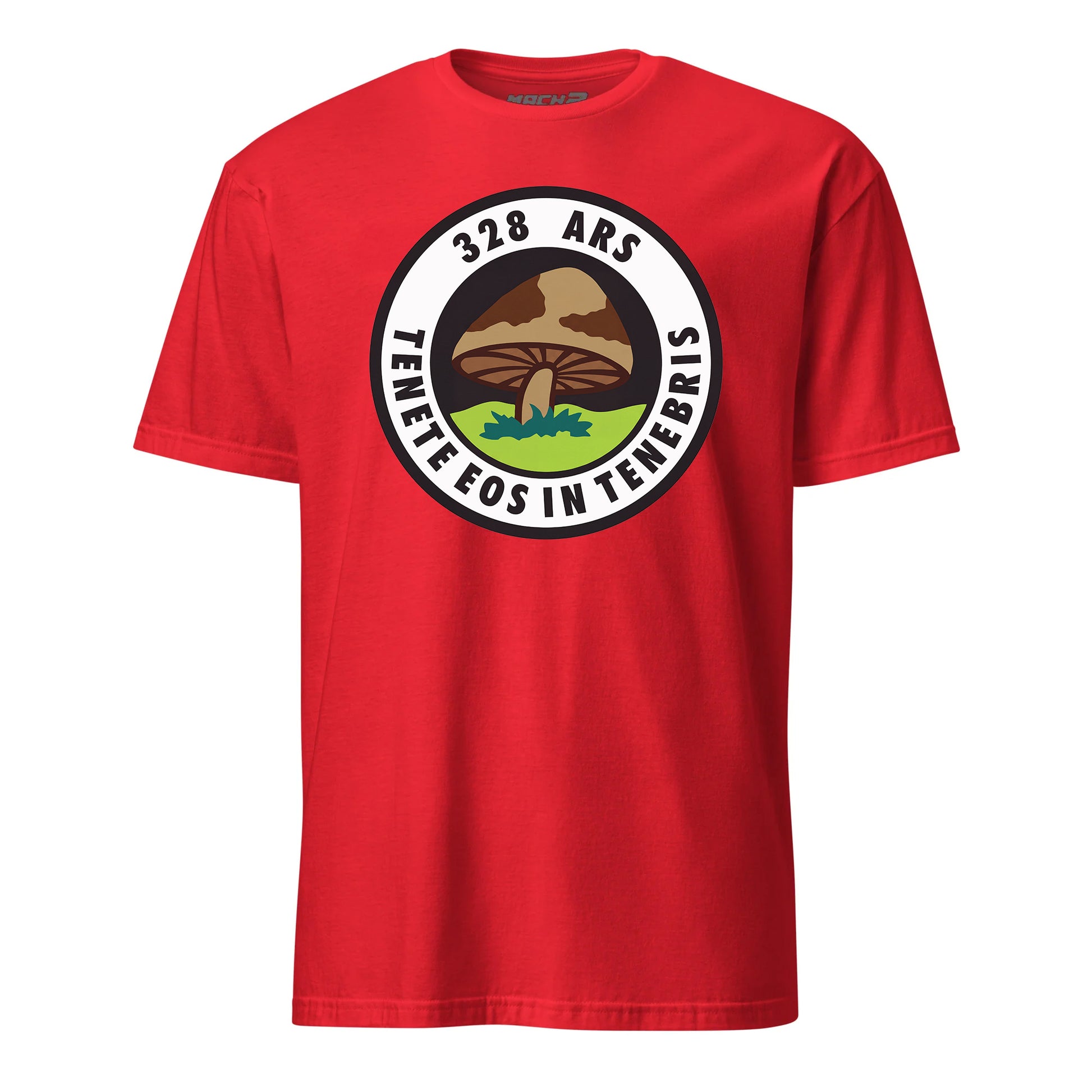 Mach2 Squadron Upload | 328TH AIR REFUELING SQUADRON | T-Shirt | Red | MACH-SHORT-SLEEVE-FRONT-RED.jpg
