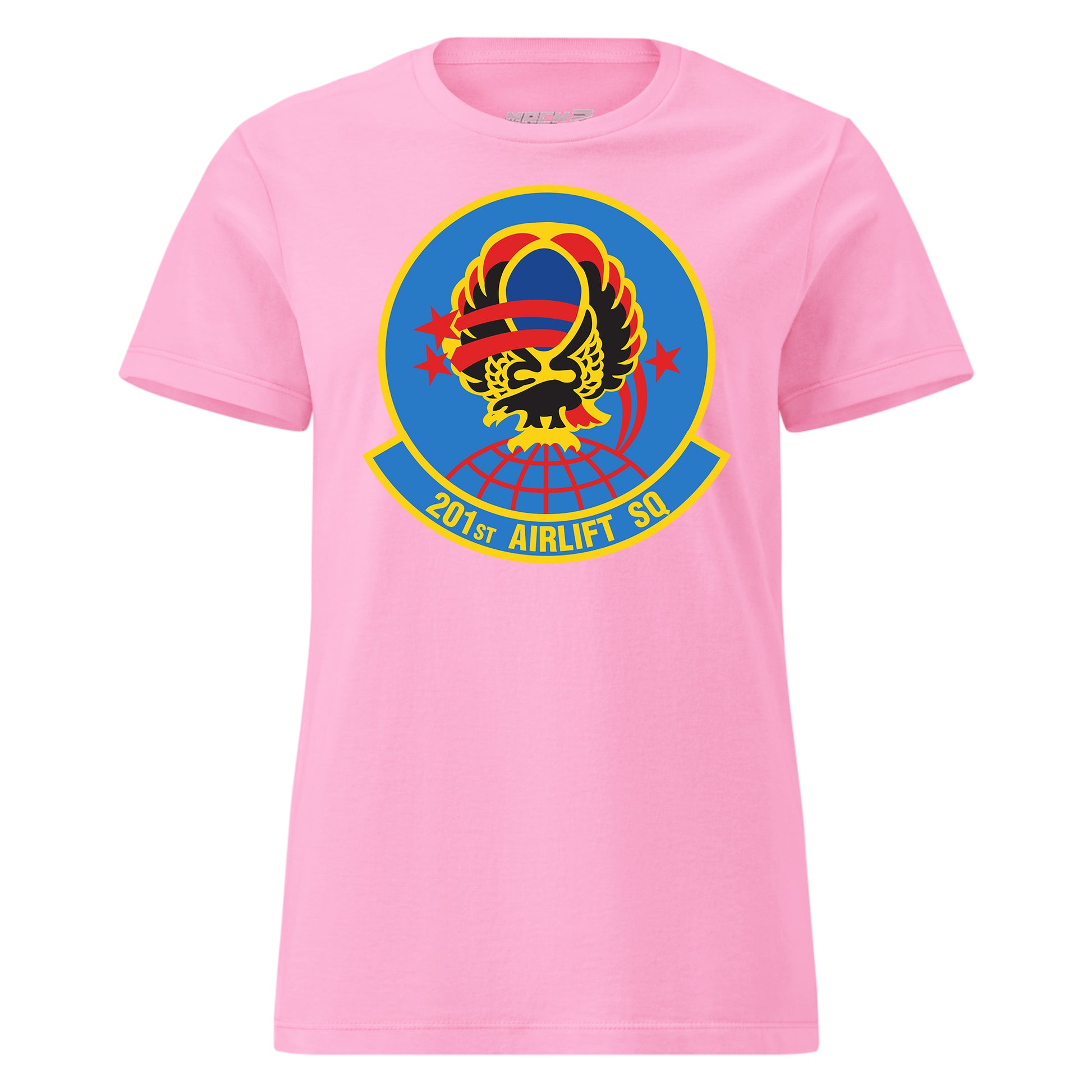Mach2 Squadron Upload | 201ST AIRLIFT SQUADRON | Womens | Pink | MACH-WOMENS-FRONT-PINK.jpg