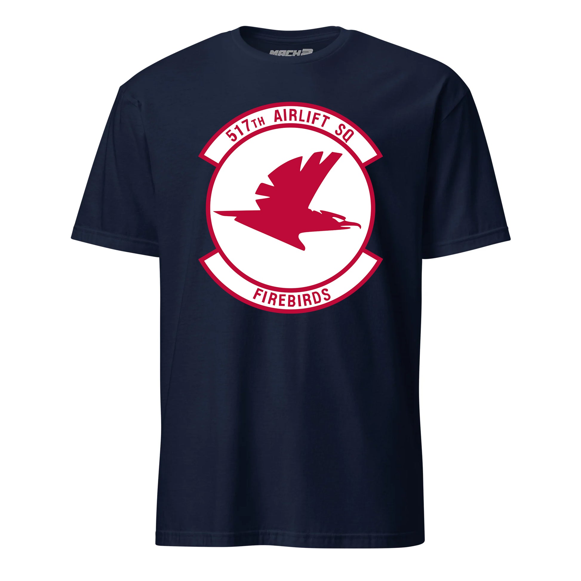 Mach2 Squadron Upload | 517TH AIRLIFT SQUADRON | T-Shirt | Navy | MACH-SHORT-SLEEVE-FRONT-NAVY.jpg