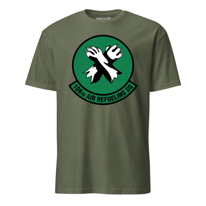 Mach2 Squadron Upload | 106TH AIR REFUELING SQUADRON | T-Shirt | OD Green | MACH-SHORT-SLEEVE-FRONT-OD.jpg