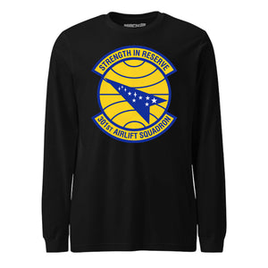 Mach2 Squadron Upload | 301ST AIRLIFT SQUADRON | Long Sleeve | Black | MACH-LONG-SLEEVE-FRONT-BLACK.jpg