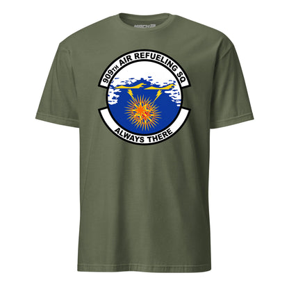 Mach2 Squadron Upload | 909TH AIR REFUELING SQUADRON | T-Shirt | OD Green | MACH-SHORT-SLEEVE-FRONT-OD.jpg