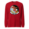 966th Airborne Air Control Squadron Long Sleeve T-Shirt - Red