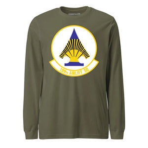 Mach2 Squadron Upload | 109TH AIRLIFT SQUADRON | Long Sleeve | OD Green | MACH-LONG-SLEEVE-FRONT-OD.jpg