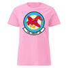 143rd Airlift Squadron Womens T-Shirt - Pink